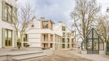 Referenzobjekt Porotherm, Wohnh&auml;user Schlossgarten in R&uuml;schlikon