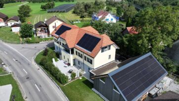 Referenzobjekt Photovoltaik, Wohnhaus in K&uuml;mmersthausen
