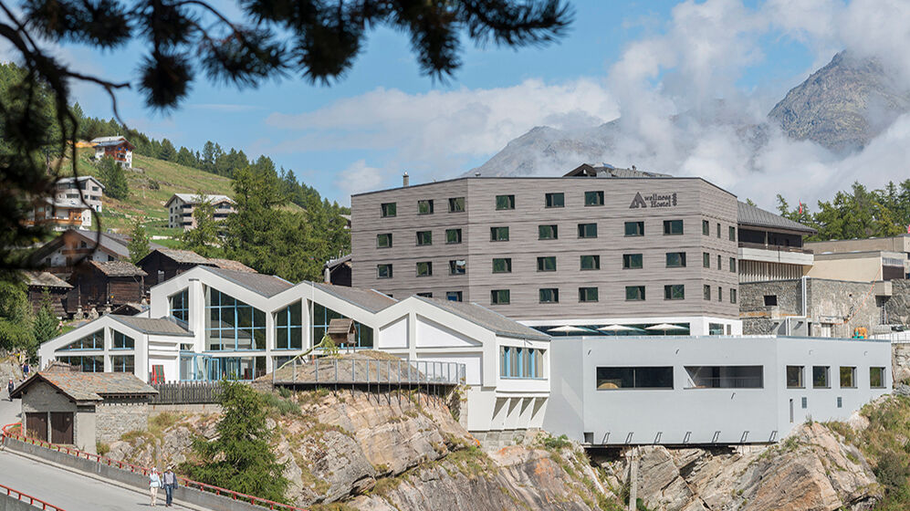porotherm, wellnesshostel, youth hostel Wellnesshostel 4000 & Aqua Allalin in Saas Fee