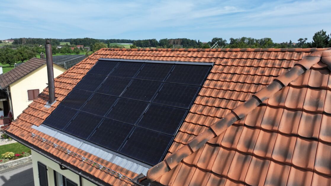 Referenzobjekt Photovoltaik, Wohnhaus in K&uuml;mmersthausen