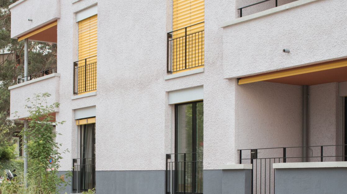 Porotherm Referenzobjekt &Uuml;berbauung Plaines-du-Loup in Lausanne