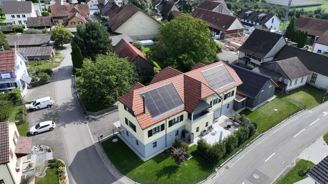 Referenzobjekt Photovoltaik, Wohnhaus in K&uuml;mmersthausen
