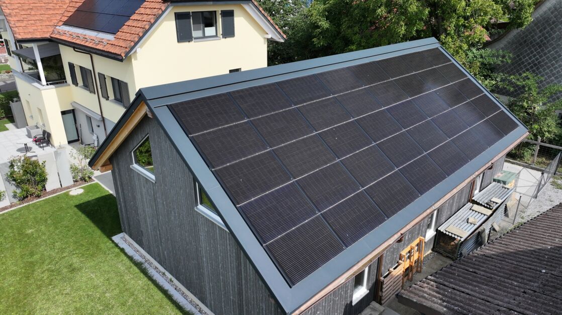 Referenzobjekt Photovoltaik, Wohnhaus in K&uuml;mmersthausen