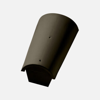 Fi44 Ende Ortgangziegel graphitgrau Fi44 Ende Ortgangziegel graphitgrau