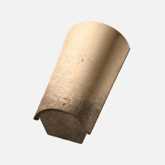 Fi45 Ende Ortgangziegel gelb-alt Fi45 Ende Ortgangziegel gelb-alt