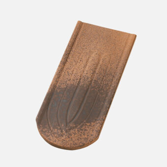 Casta Tuile plate 17/38 rustique, coupe ronde, paleo Casta Tuile plate 17/38 rustique, coupe ronde