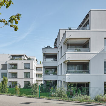 Porotherm Referenzobjekt Wohn&uuml;berbauung Dornenstrasse in Dietlikon