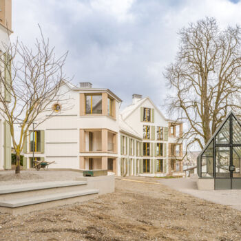 Referenzobjekt Porotherm, Wohnh&auml;user Schlossgarten in R&uuml;schlikon