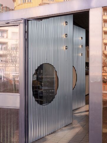 «Silver Ramen»: Einbau in einem Restaurant, 2024 Wilde Karte #08 Finalist M-AP Architectes