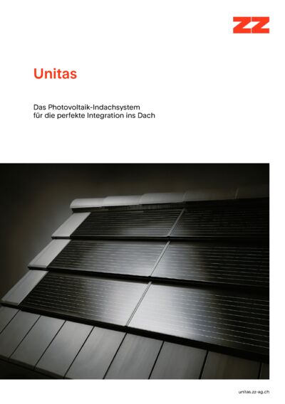 Broschüre Unitas PV-Indachsystem