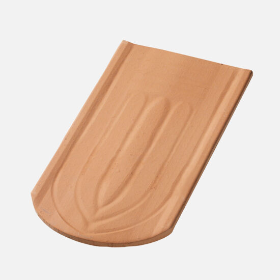 Casta 1 1/2 Tuile, rustique, coupe ronde, rouge naturel Casta 1 1/2 Tuile, rustique, coupe ronde