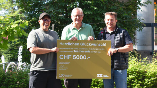 Jubiläumswettbewerb Hauptpreis Aeschlimann Bedachungen Jubiläumswettbewerb Hauptpreis Aeschlimann Bedachungen