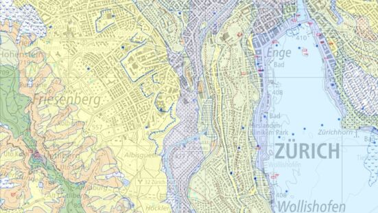 Geschichte Z&uuml;rcher Ziegeleien Geologischer Untergrund
