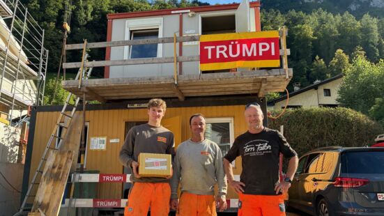 Jubil&auml;umswettbewerb Tr&uuml;mpi AG