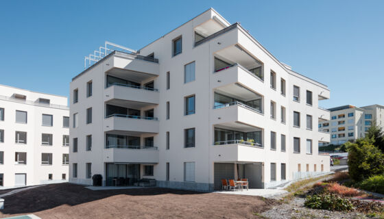 porotherm, multi family, T7 Multi family house in Einsiedeln, Furrenstrasse