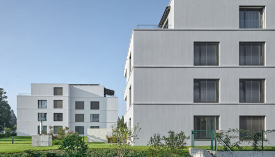 Porotherm Referenzobjekt Wohn&uuml;berbauung Dornenstrasse in Dietlikon