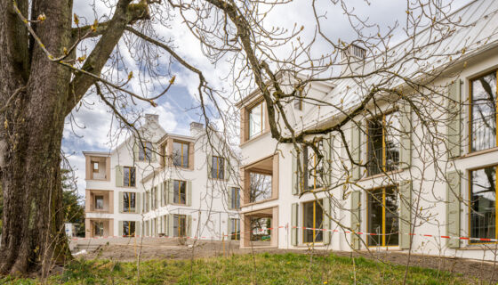 Referenzobjekt Porotherm, Wohnh&auml;user Schlossgarten in R&uuml;schlikon