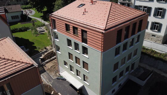 Referenzobjekt Mehrfamilienh&auml;user Demutstrasse in St. Gallen