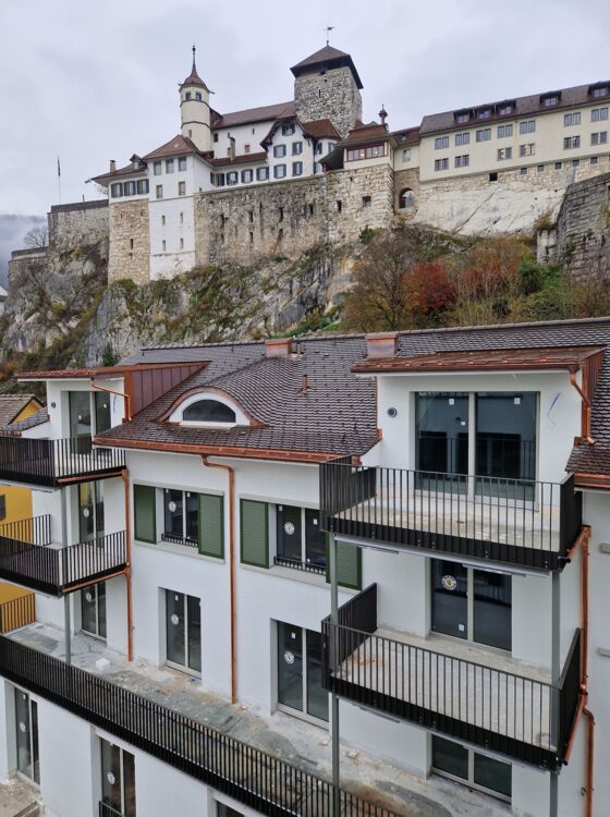 Zentrums&uuml;berbauung Aarburg