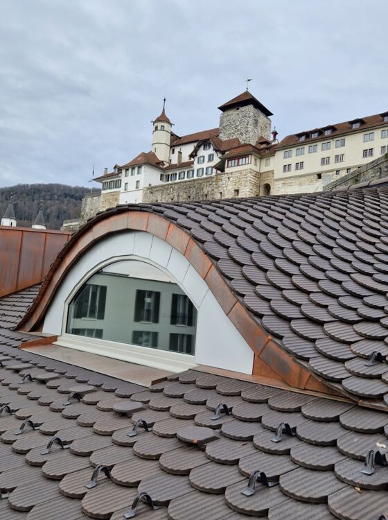Zentrums&uuml;berbauung Aarburg